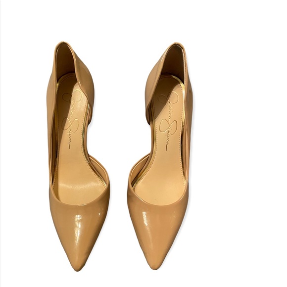 Jessica Simpson Prizma Patent d'Orsay Pumps - Picture 10 of 11